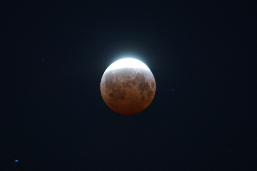 August 2026 Partial Lunar Eclipse (Photostack)